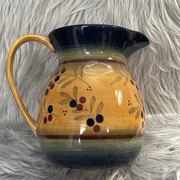 Vintage FTD Vase or‎ Pitcher with handle - Picture 7 of 14